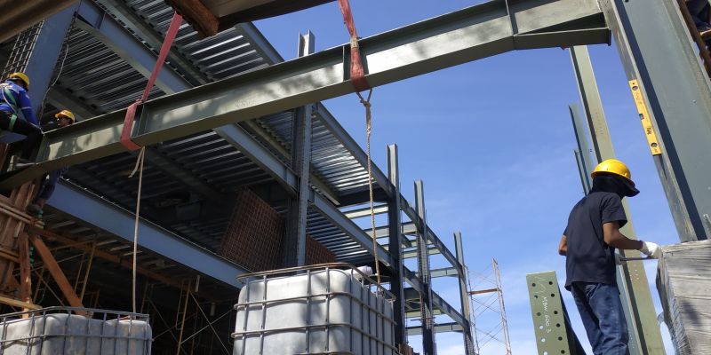Steel Frame Erection